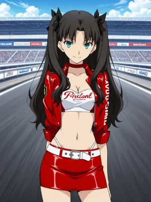 Ranwai Rin Tohsaka Race Queen 遠坂 凛 - Page 7