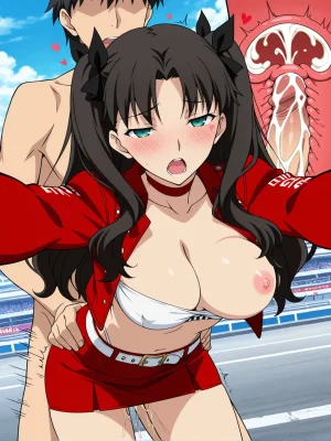 Ranwai Rin Tohsaka Race Queen 遠坂 凛 - Page 93
