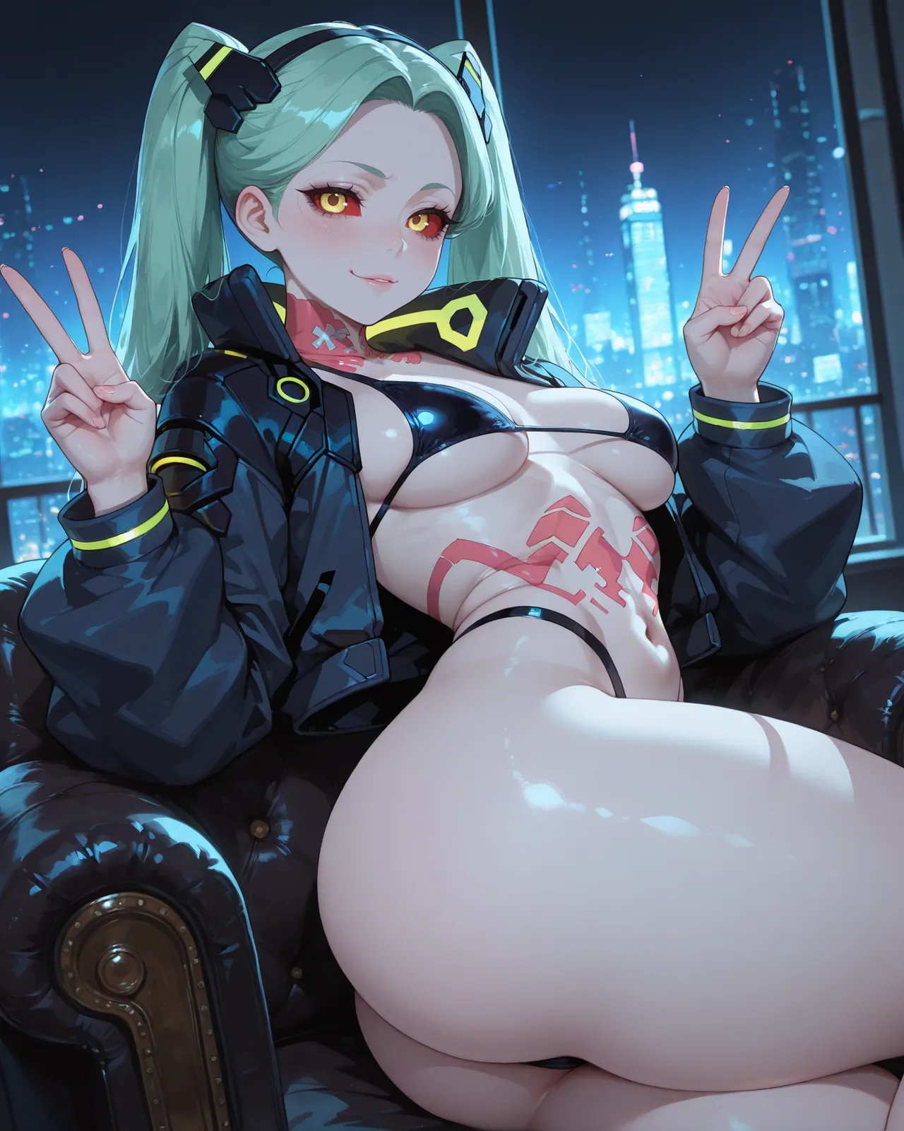 Rebecca - Cyberpunk Edgerunners Neural NymphsAI - Image 13