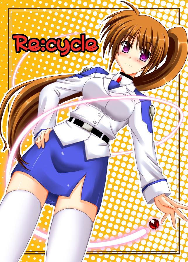 Recycle LASK Re Cycle Mahou Shoujo Lyrical Nanoha Spanish Nekomi Fansub Digital - Image 1