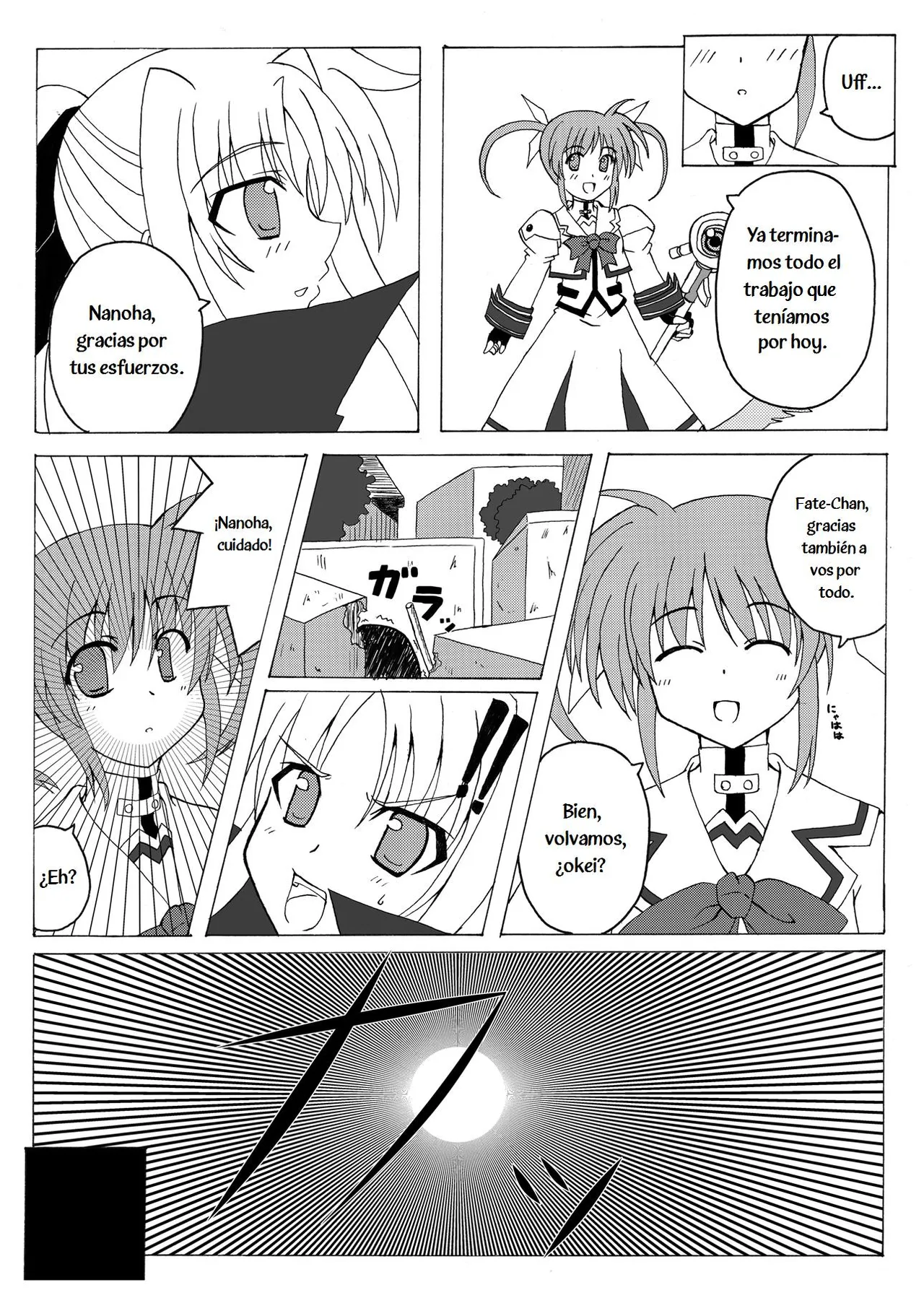 Recycle LASK Re Cycle Mahou Shoujo Lyrical Nanoha Spanish Nekomi Fansub Digital - Image 13