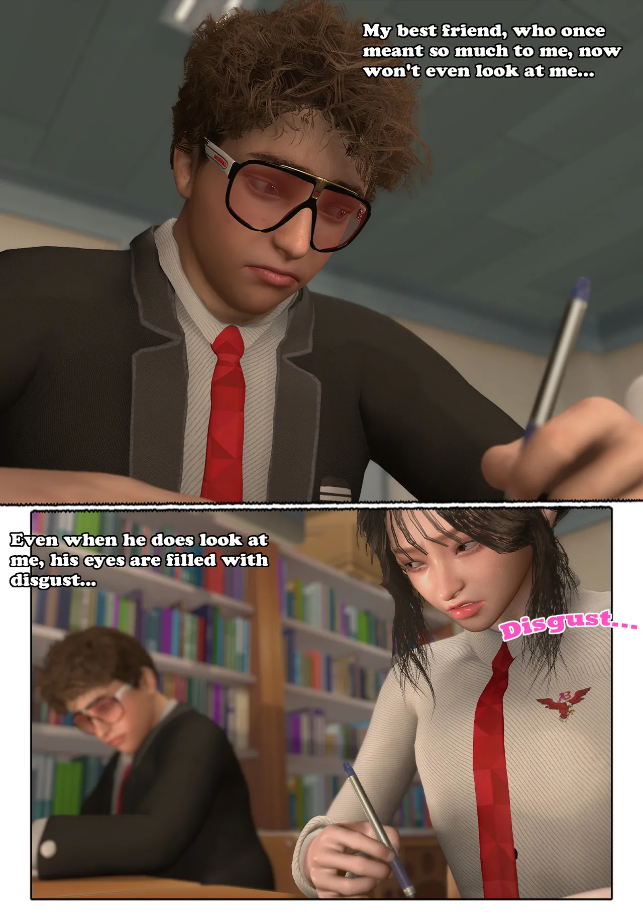 Red Bread紅麵包 Saint Eagle Academy 聖鷹學院 01-07.2Video screenshot English - Image 169