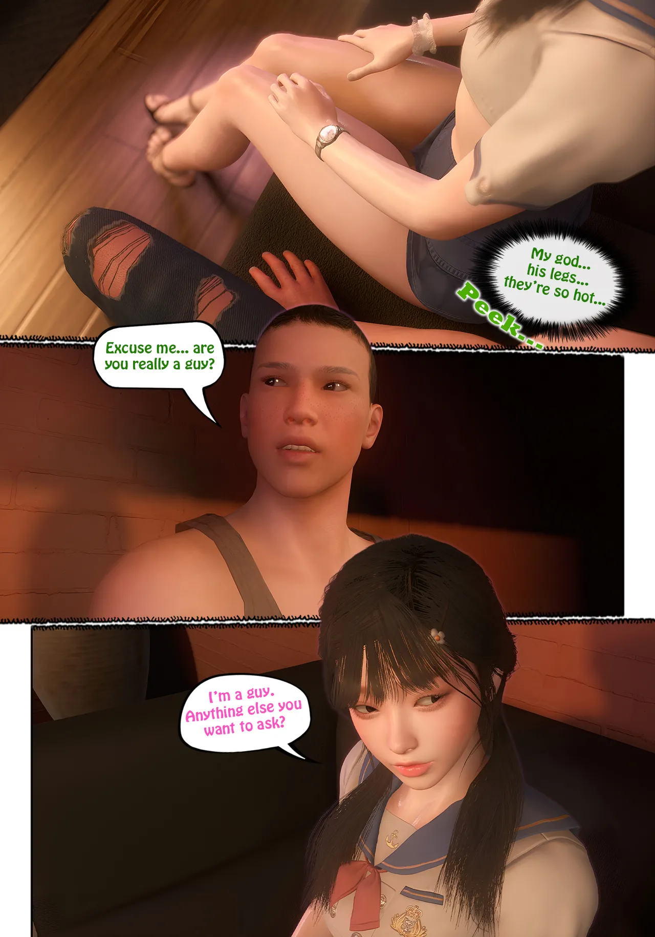 Red Bread紅麵包 Saint Eagle Academy 聖鷹學院 01-07.2Video screenshot English - Image 523