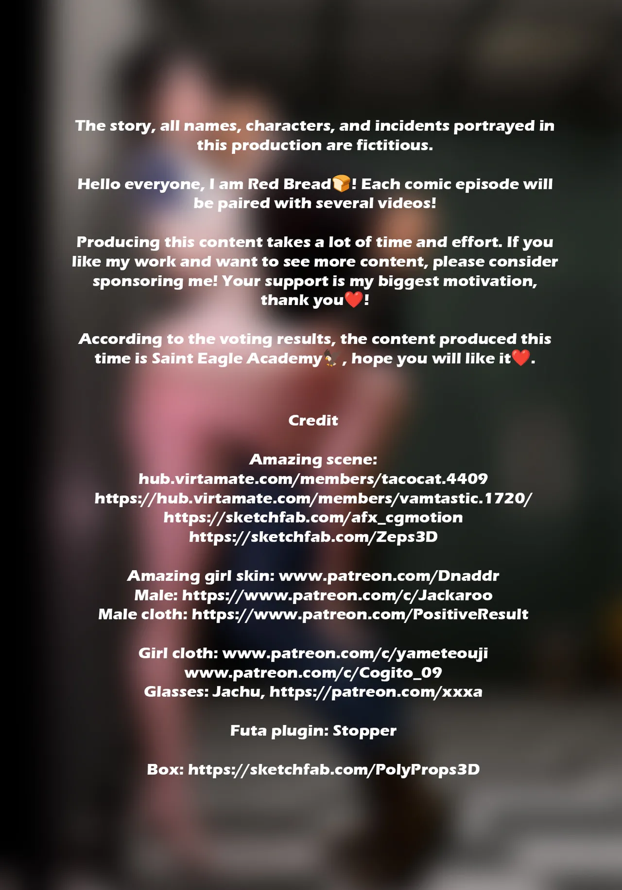 Red Bread紅麵包 Saint Eagle Academy 聖鷹學院 01-07.2Video screenshot English - Image 72