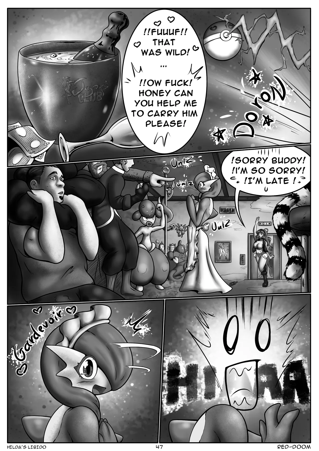 Red-Doom Hildas Libido Ch. 1-4 Pokemon Ongoing - Image 48