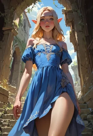 RedCherry Elf and Orc in the Ancient City - Page 2