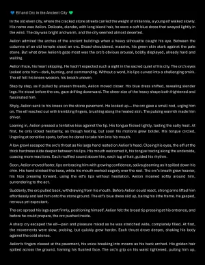 RedCherry Elf and Orc in the Ancient City - Page 31