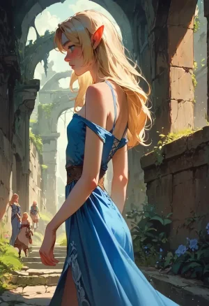 RedCherry Elf and Orc in the Ancient City - Page 4