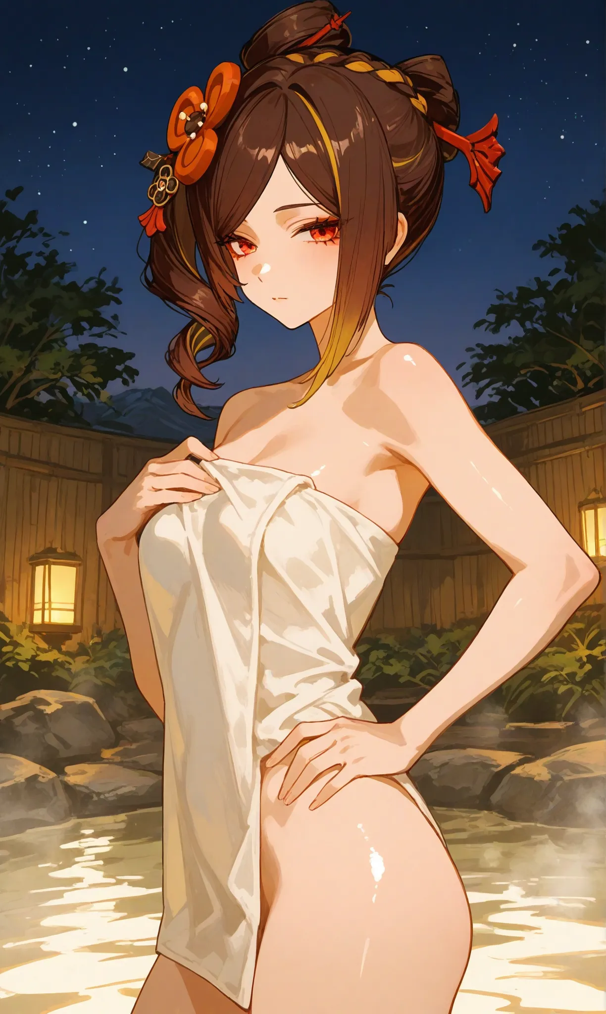 Reiji Chiori Genshin Impact Onsen Beauty - Image 3