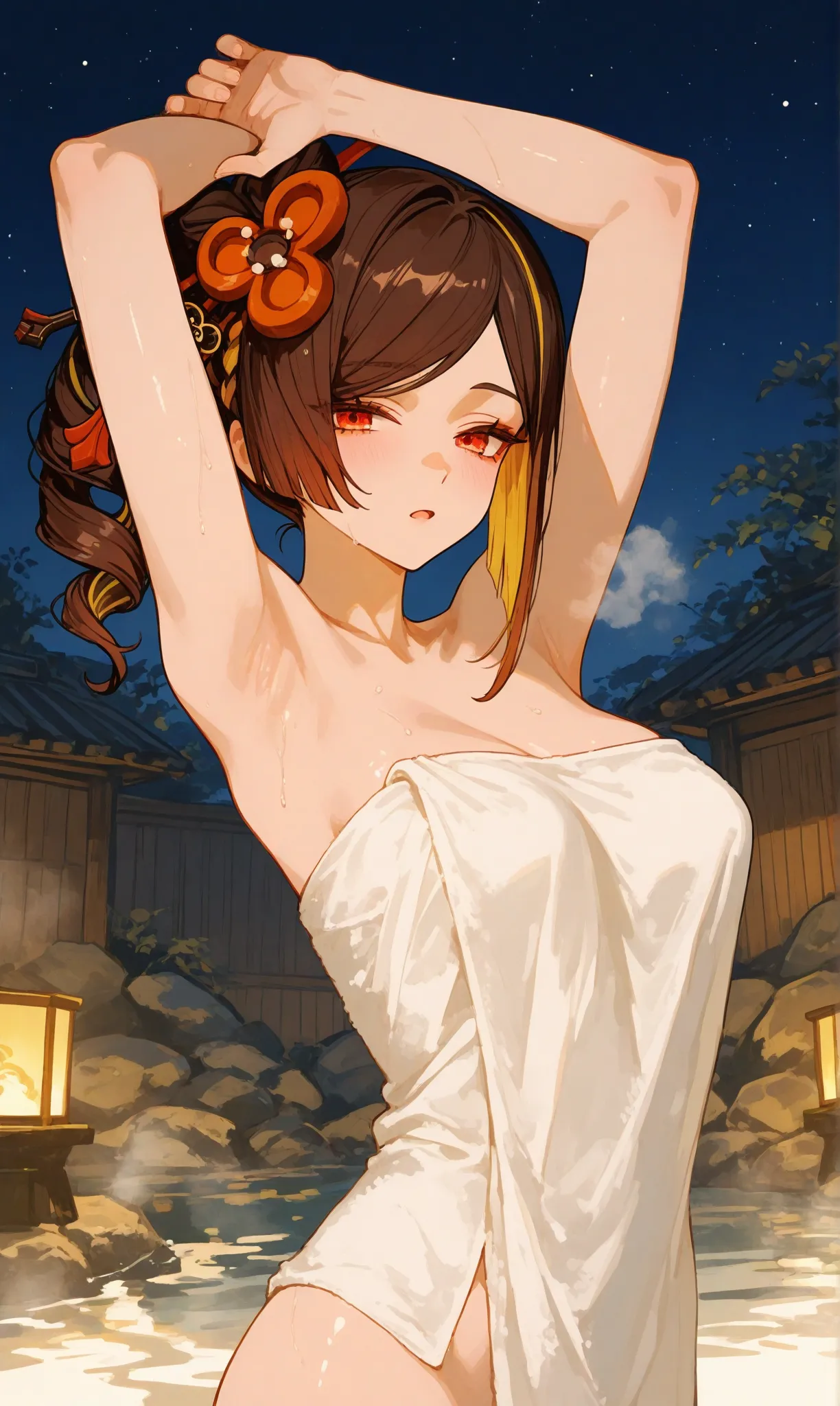 Reiji Chiori Genshin Impact Onsen Beauty - Image 5