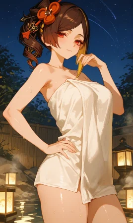 Reiji Chiori Genshin Impact Onsen Beauty - Page 4