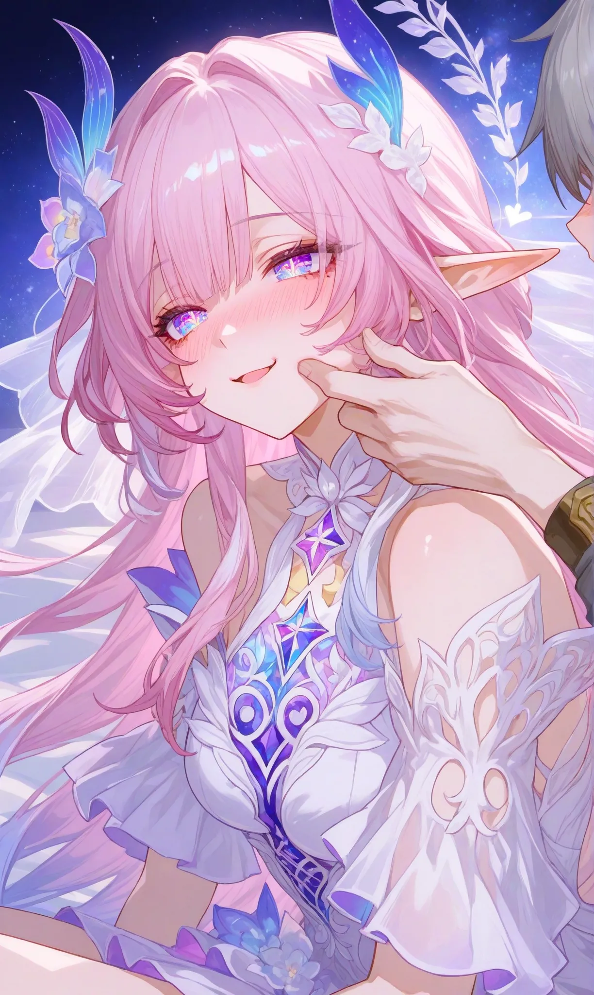 Reiji Cyrene Honkai Star Rail Pink Elf Wife - Image 11