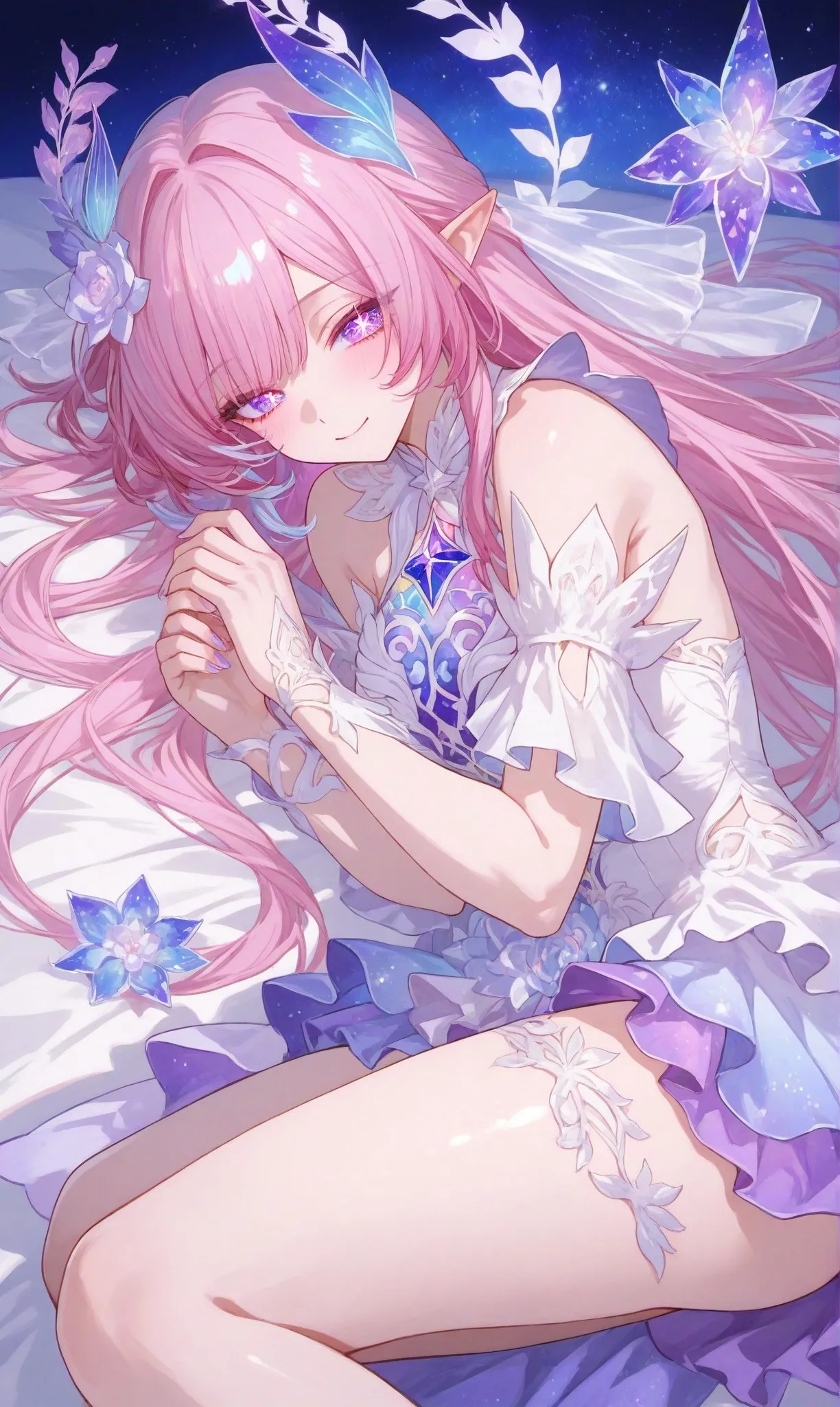 Reiji Cyrene Honkai Star Rail Pink Elf Wife - Image 2