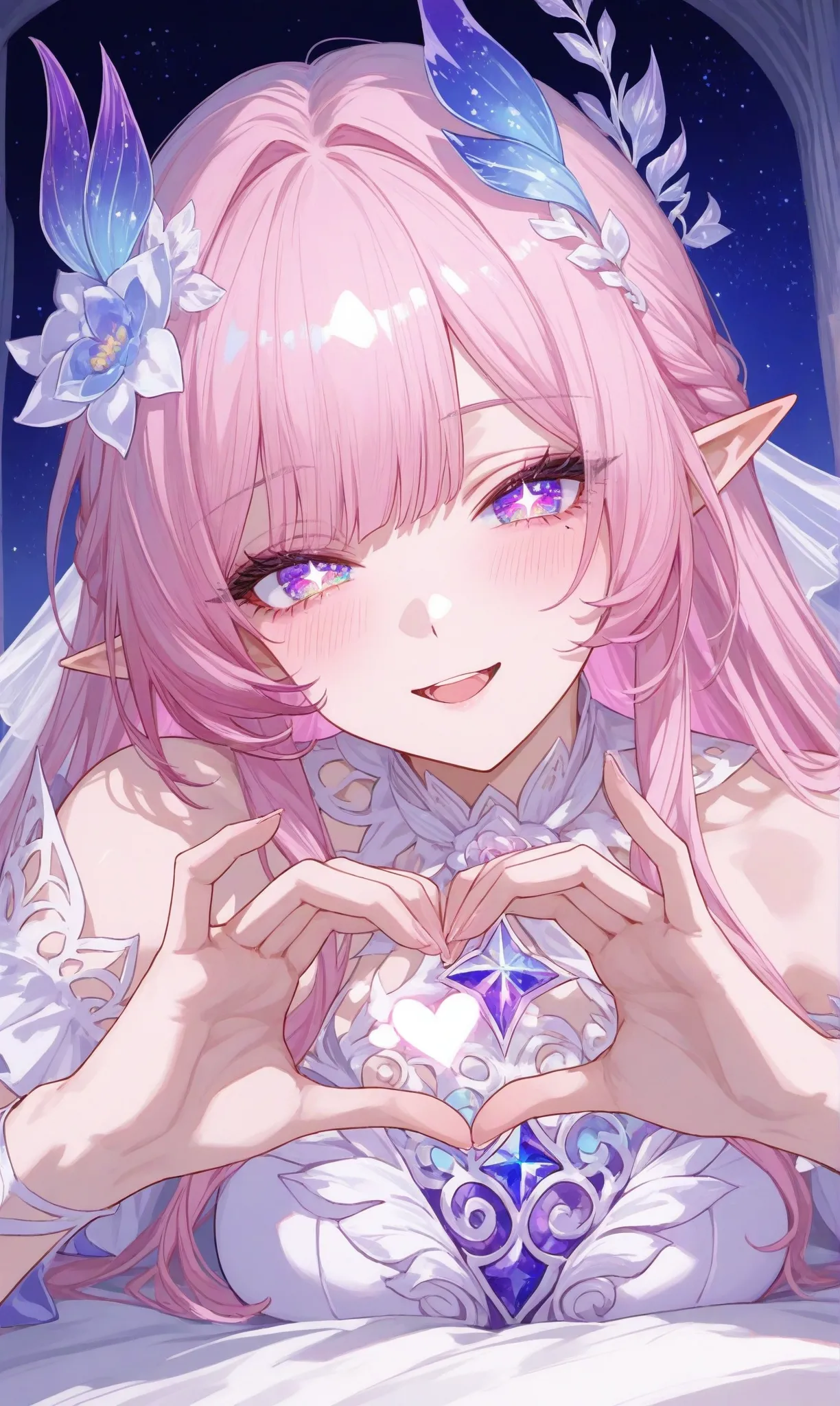 Reiji Cyrene Honkai Star Rail Pink Elf Wife - Image 4