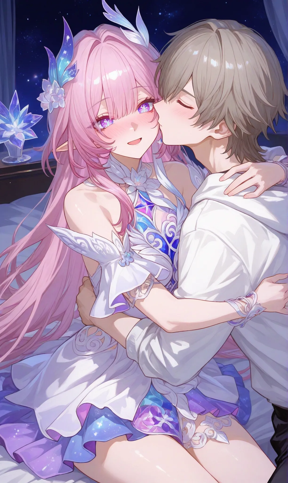 Reiji Cyrene Honkai Star Rail Pink Elf Wife - Image 8