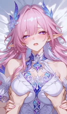 Reiji Cyrene Honkai Star Rail Pink Elf Wife - Page 14