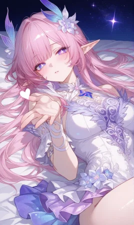 Reiji Cyrene Honkai Star Rail Pink Elf Wife - Page 5