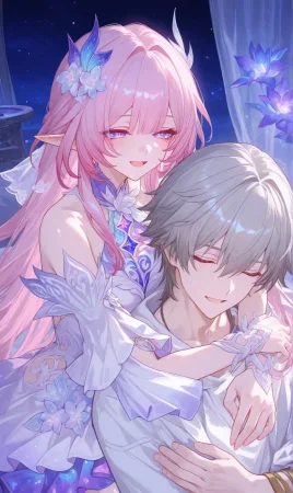 Reiji Cyrene Honkai Star Rail Pink Elf Wife - Page 6