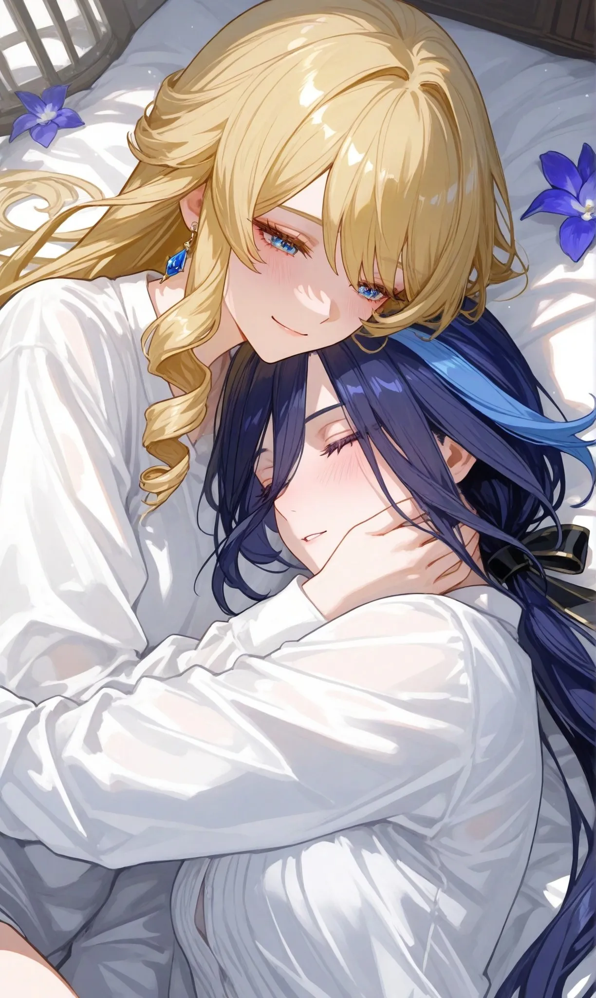 Reiji Navia x Clorinde Genshin Impact Blossoming Love - Image 2