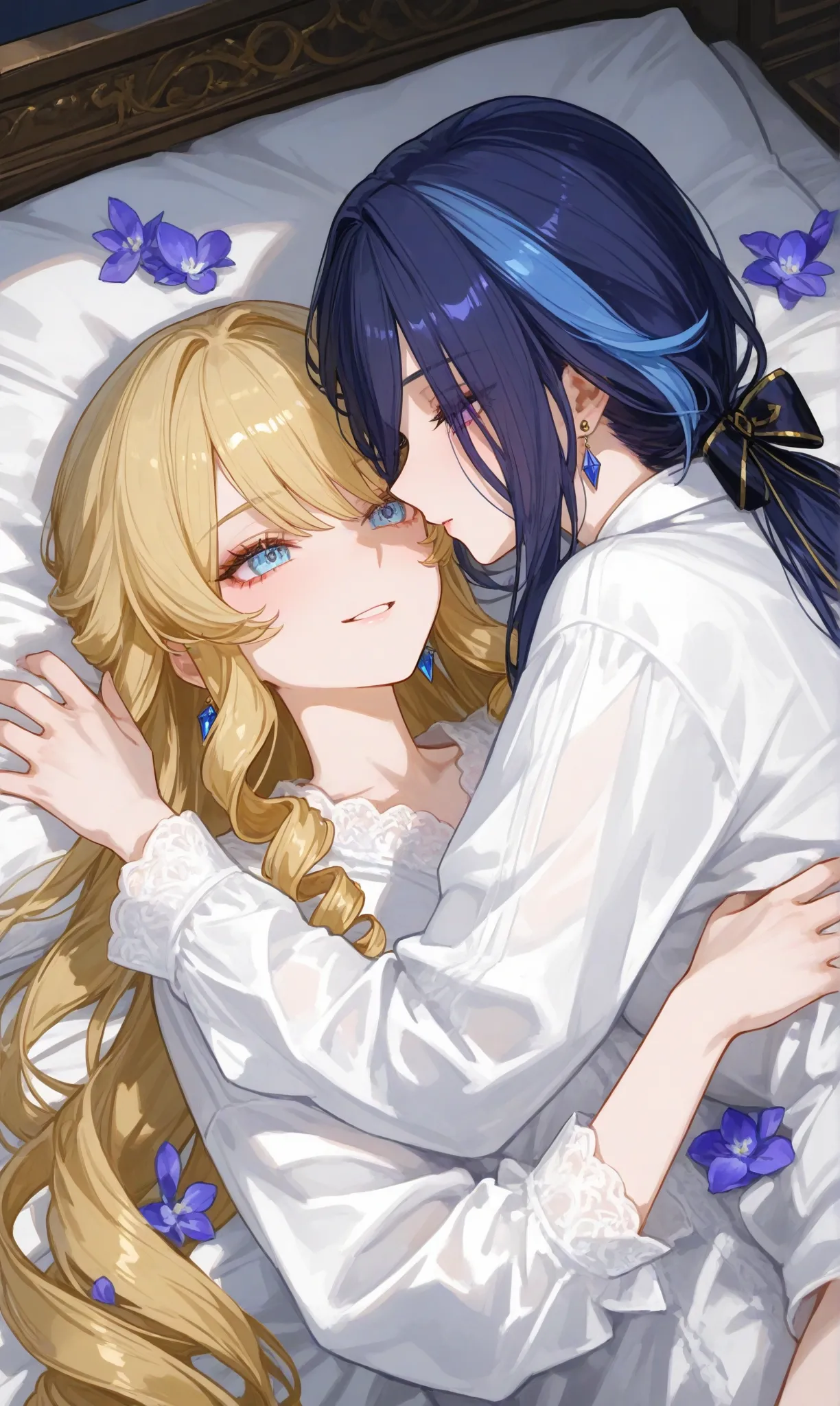 Reiji Navia x Clorinde Genshin Impact Blossoming Love - Image 3