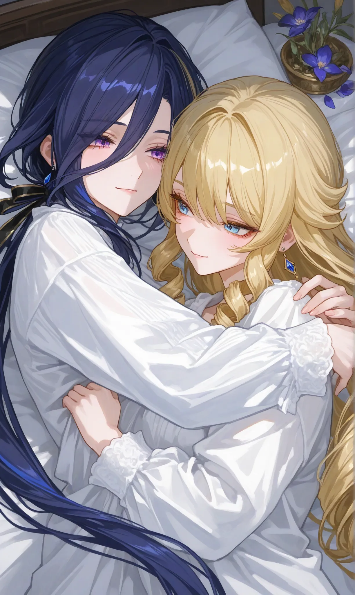 Reiji Navia x Clorinde Genshin Impact Blossoming Love - Image 4