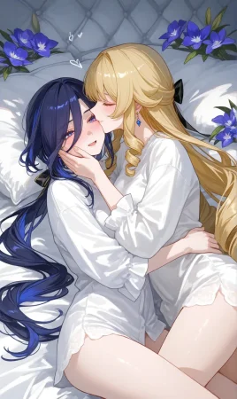 Reiji Navia x Clorinde Genshin Impact Blossoming Love - Page 7