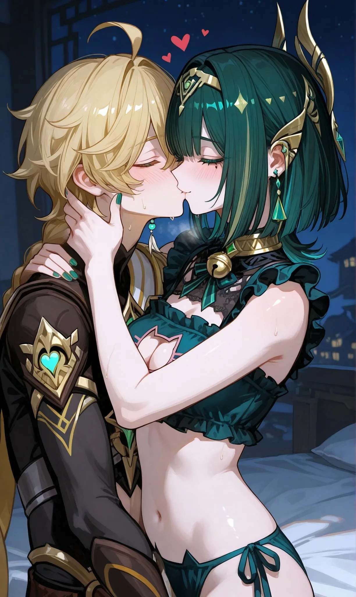 Reiji Nefer Genshin Impact Cat Lingerie Temptation - Image 10