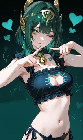 Reiji Nefer Genshin Impact Cat Lingerie Temptation - Page 52