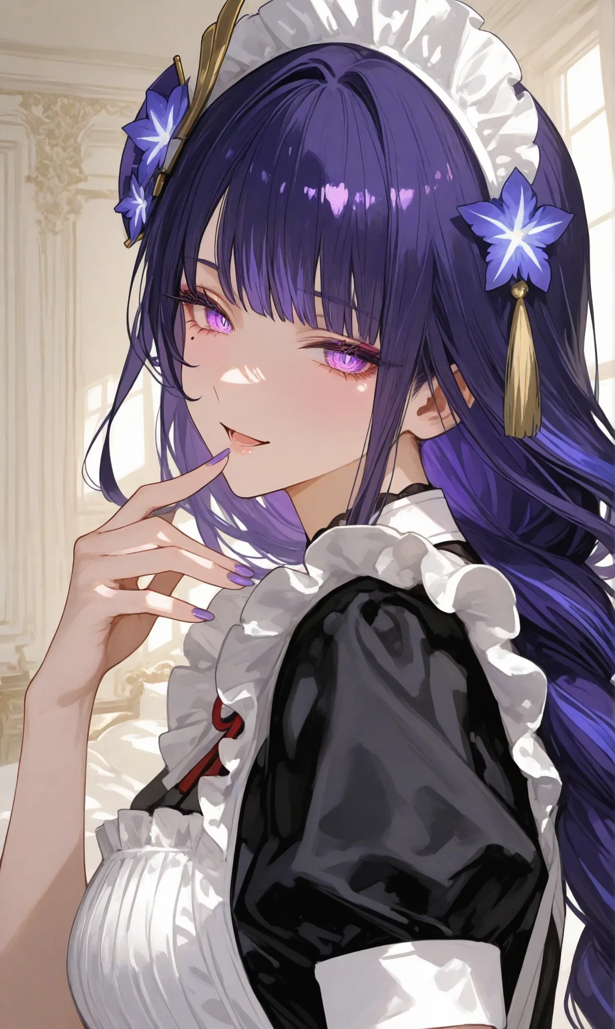 Reiji Raiden Shogun Sexy Maid - Image 1