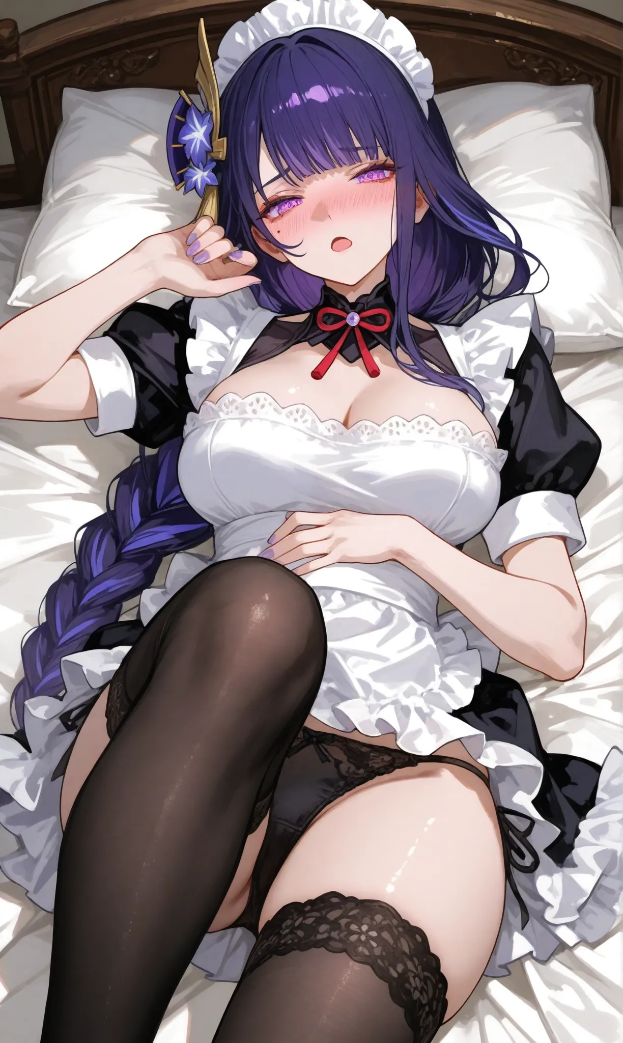 Reiji Raiden Shogun Sexy Maid - Image 14