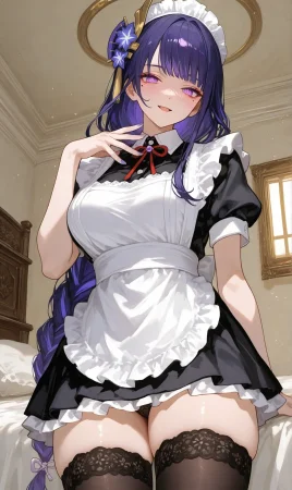 Reiji Raiden Shogun Sexy Maid - Page 4