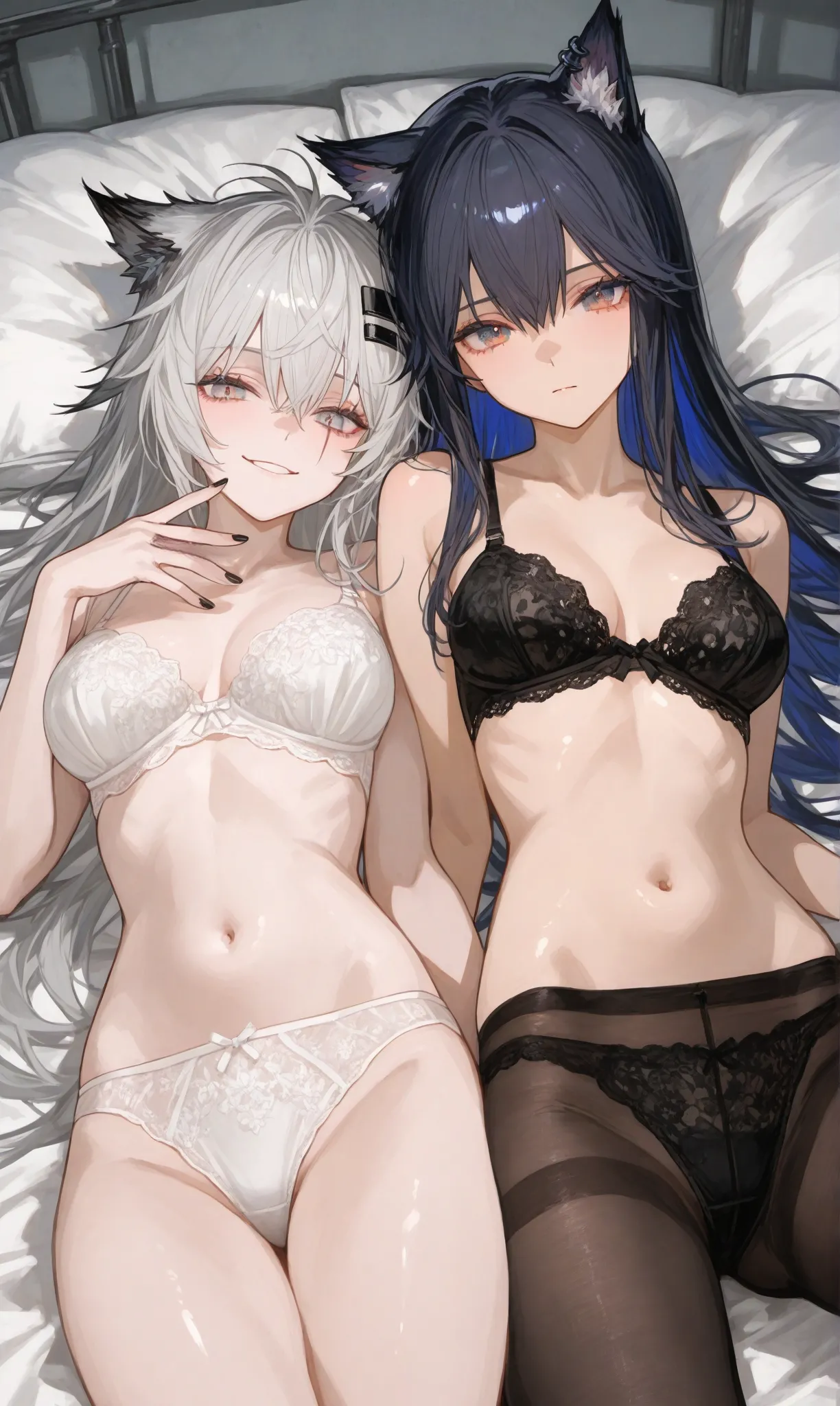 Reiji Texas Lappland Arknights Threesome - Image 1