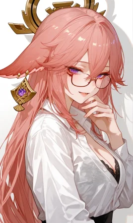 Reiji Yae Miko Office Temptation Unleashed - Page 3