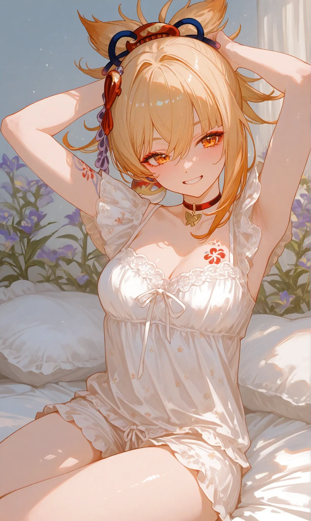 Reiji Yoimiya Private Pajama Night - Image 2