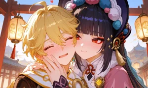 Reiji Yun Jin Genshin Impact Fall in Love - Page 9