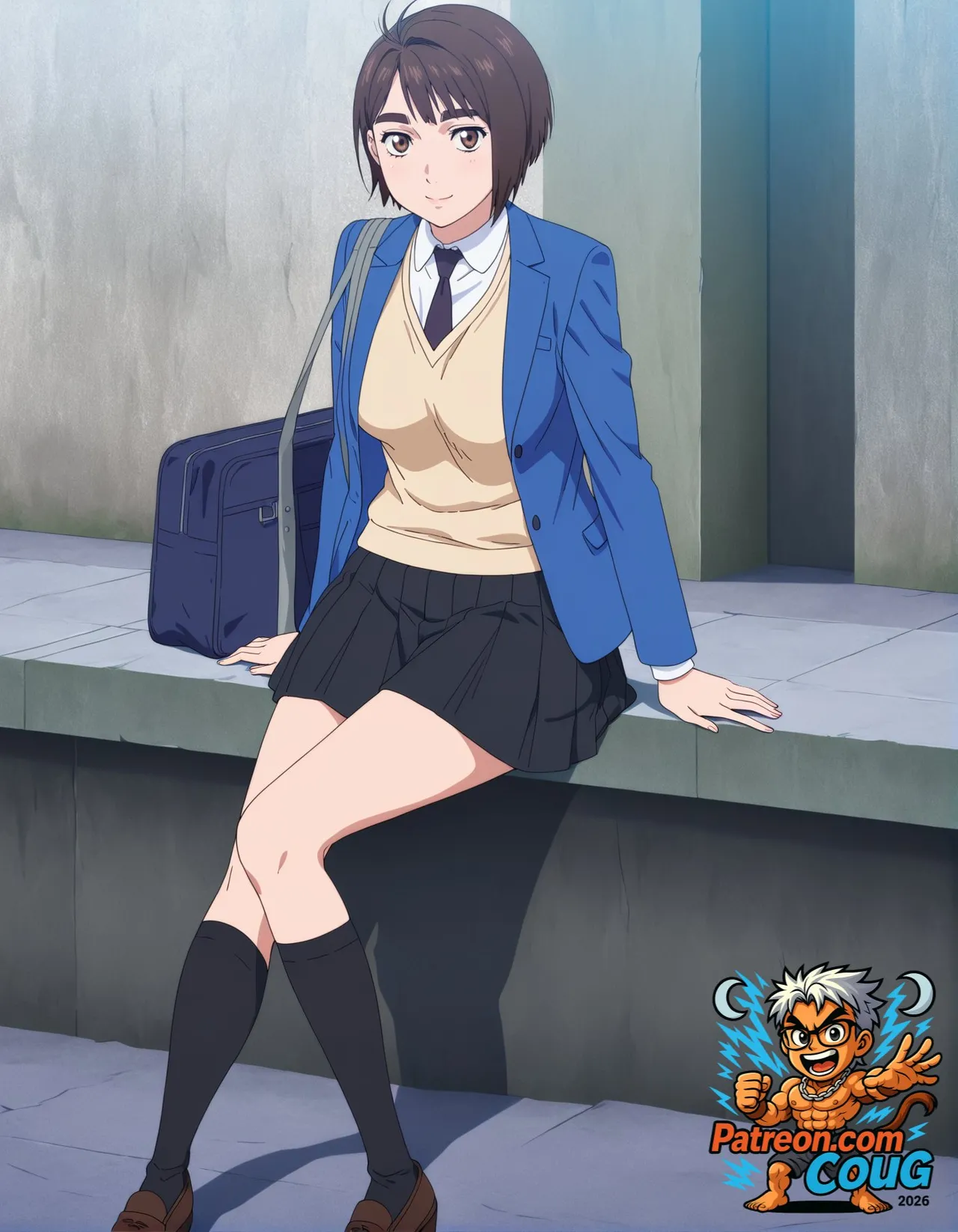 Ren Saionji hentai MF Ghost NSFW parody - Image 3