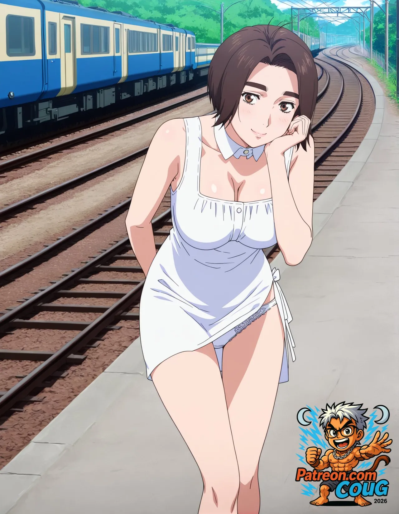 Ren Saionji hentai MF Ghost NSFW parody - Image 5