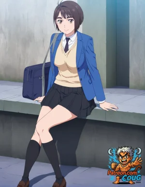 Ren Saionji hentai MF Ghost NSFW parody - Page 3