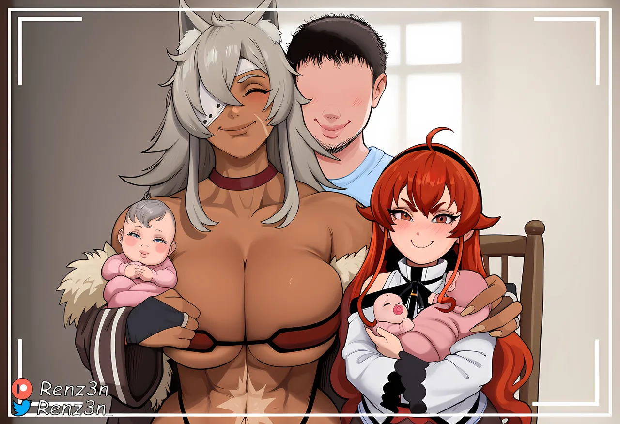 Renz3n Ghislaine x Eris NTR comic - Image 130