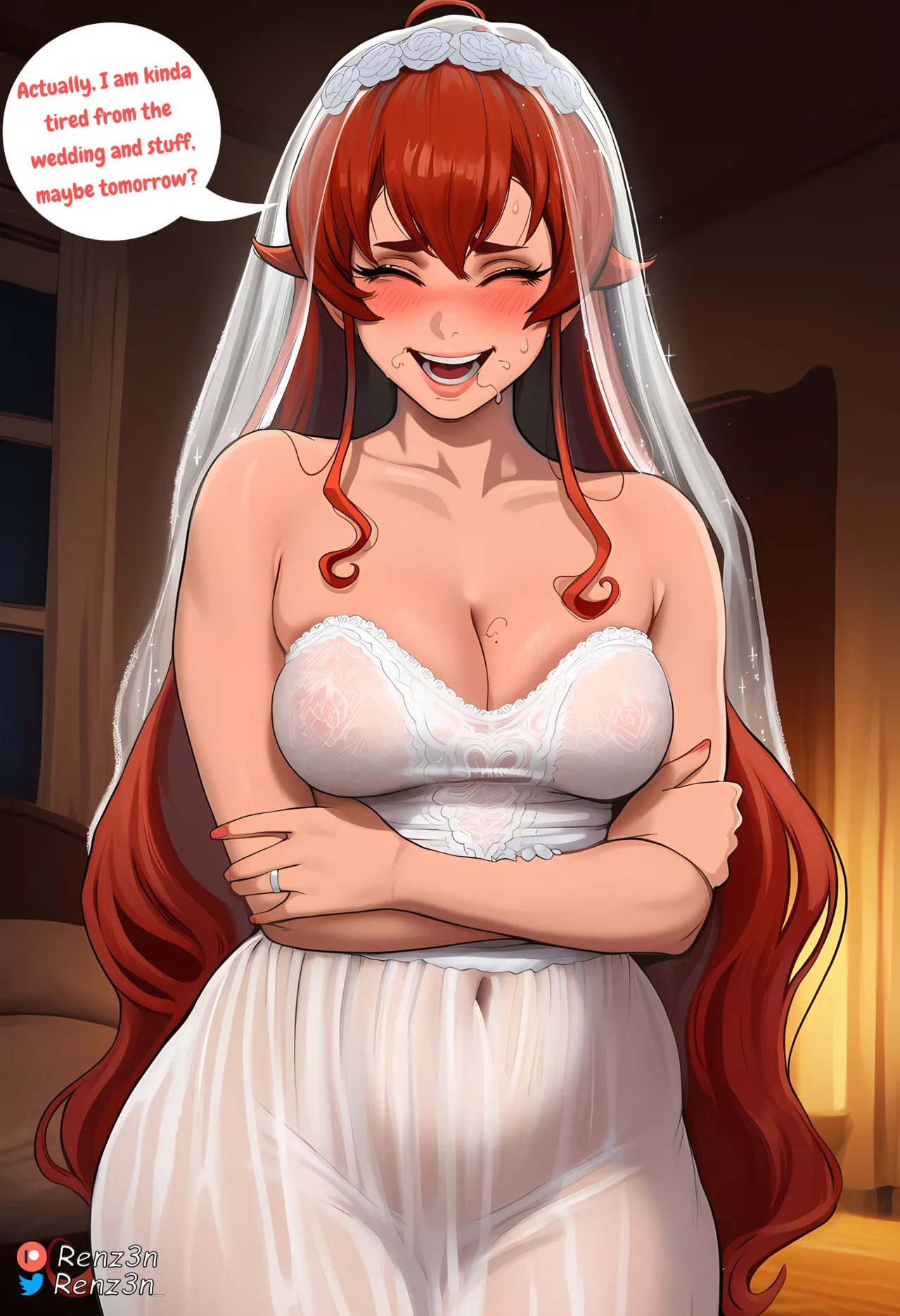 Renz3n Ghislaine x Eris NTR comic - Image 15