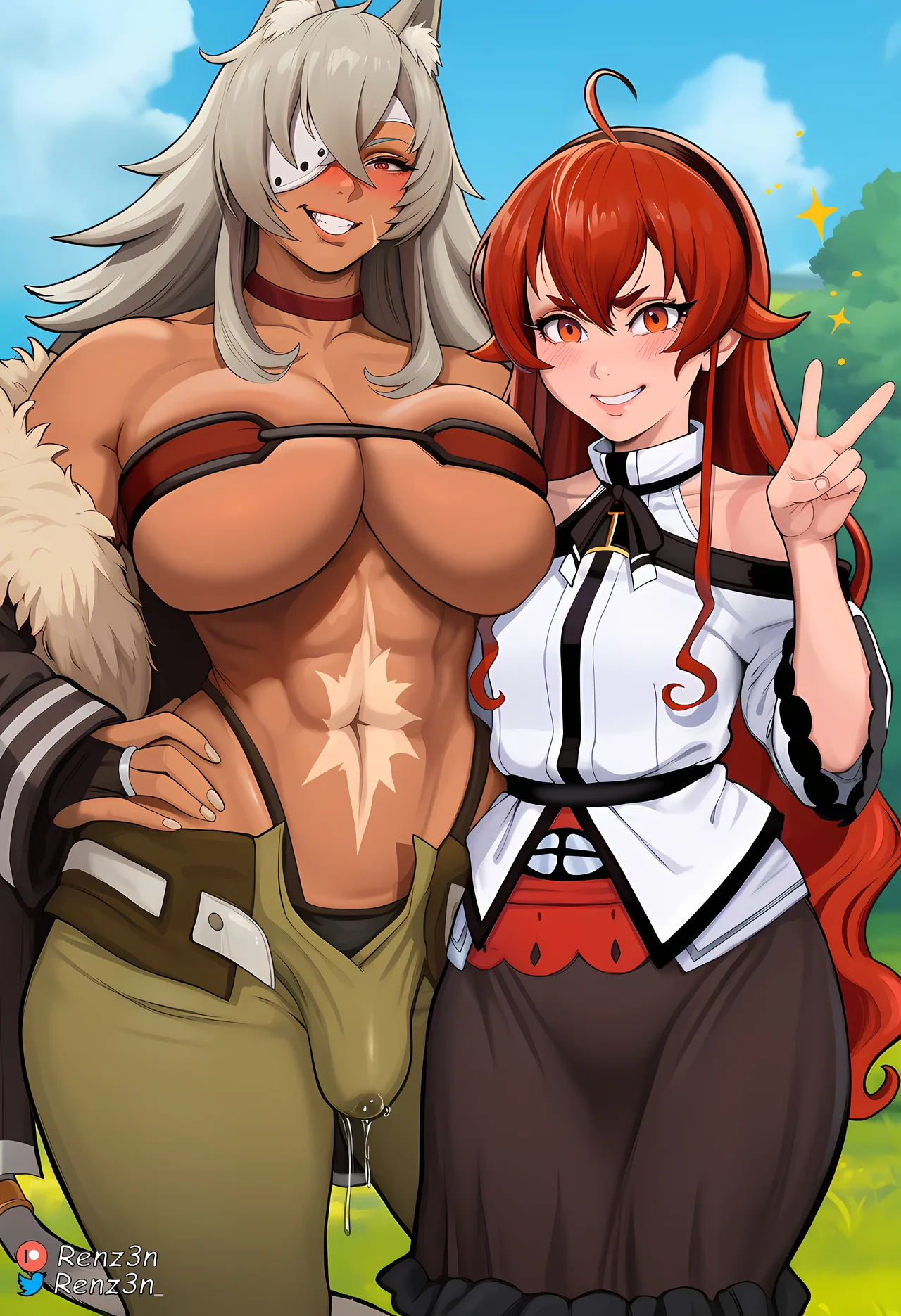 Renz3n Ghislaine x Eris NTR comic - Image 2