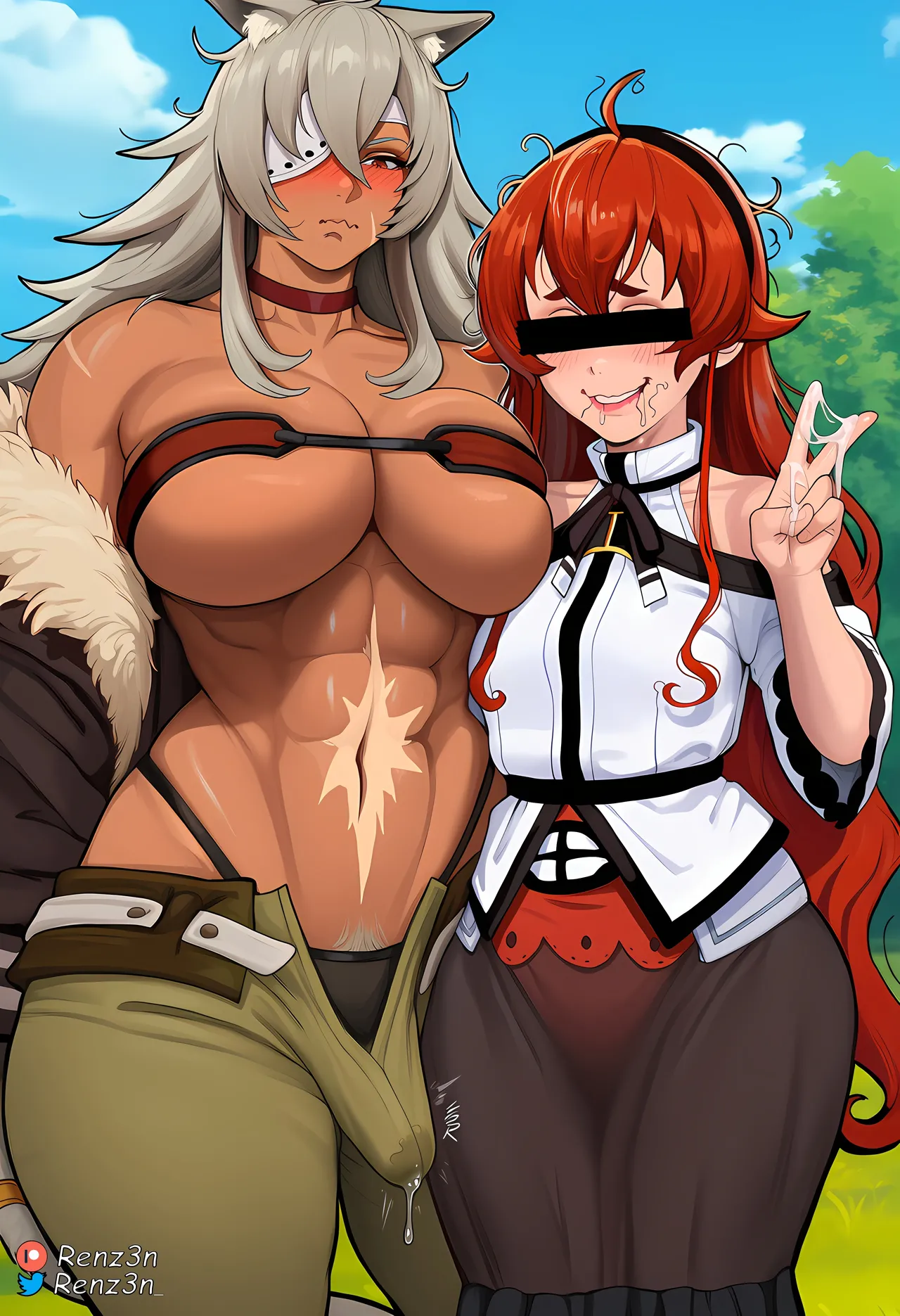 Renz3n Ghislaine x Eris NTR comic - Image 3