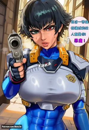 Renz3n Ladys demon trouble蕾蒂猎魔记鬼泣 Devil May Cry 瓜虫个人二创 - Page 4