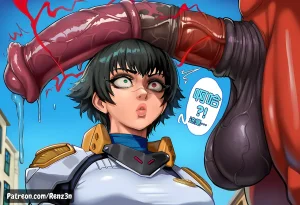 Renz3n Ladys demon trouble蕾蒂猎魔记鬼泣 Devil May Cry 瓜虫个人二创 - Page 7