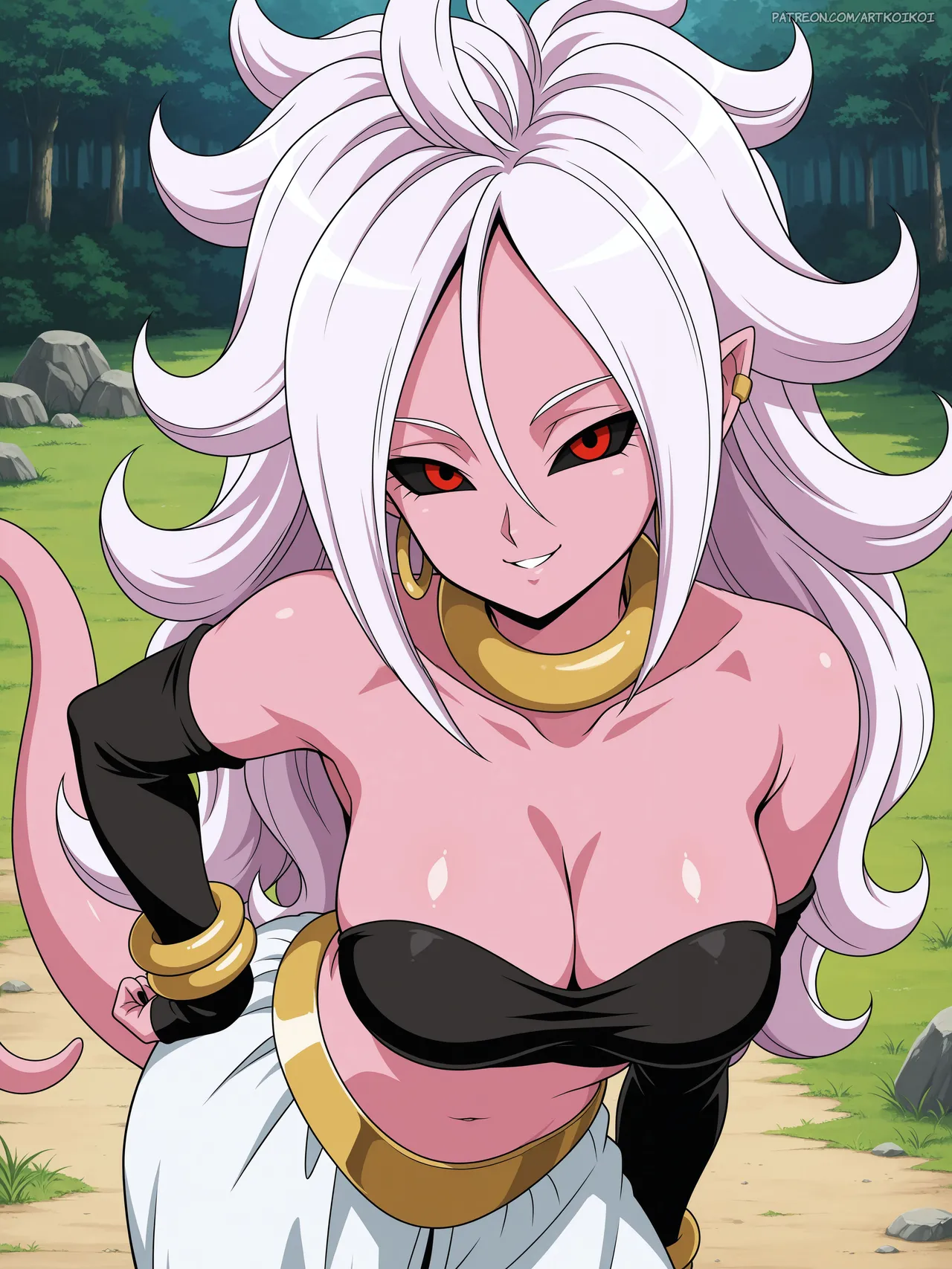 Request Majin Android 21 Dragon Ball FighterZ FULLSet 02artkoikoi - Image 1