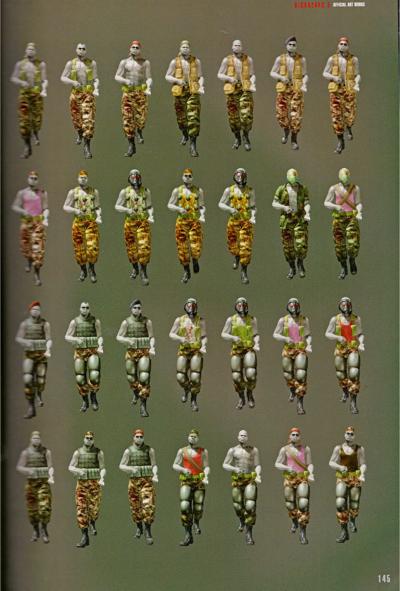 Resident Evil 5 Official Art Works REMASTER by VANOakaZOMBIE - Image 146