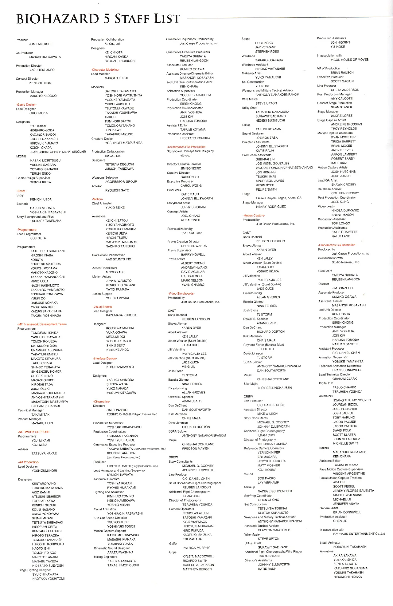 Resident Evil 5 Official Art Works REMASTER by VANOakaZOMBIE - Image 204
