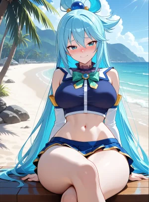 Revy Neon Aqua Konosuba