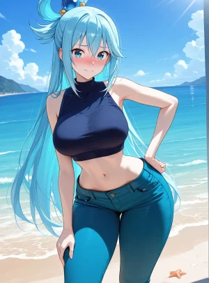Revy Neon Aqua Konosuba - Page 2