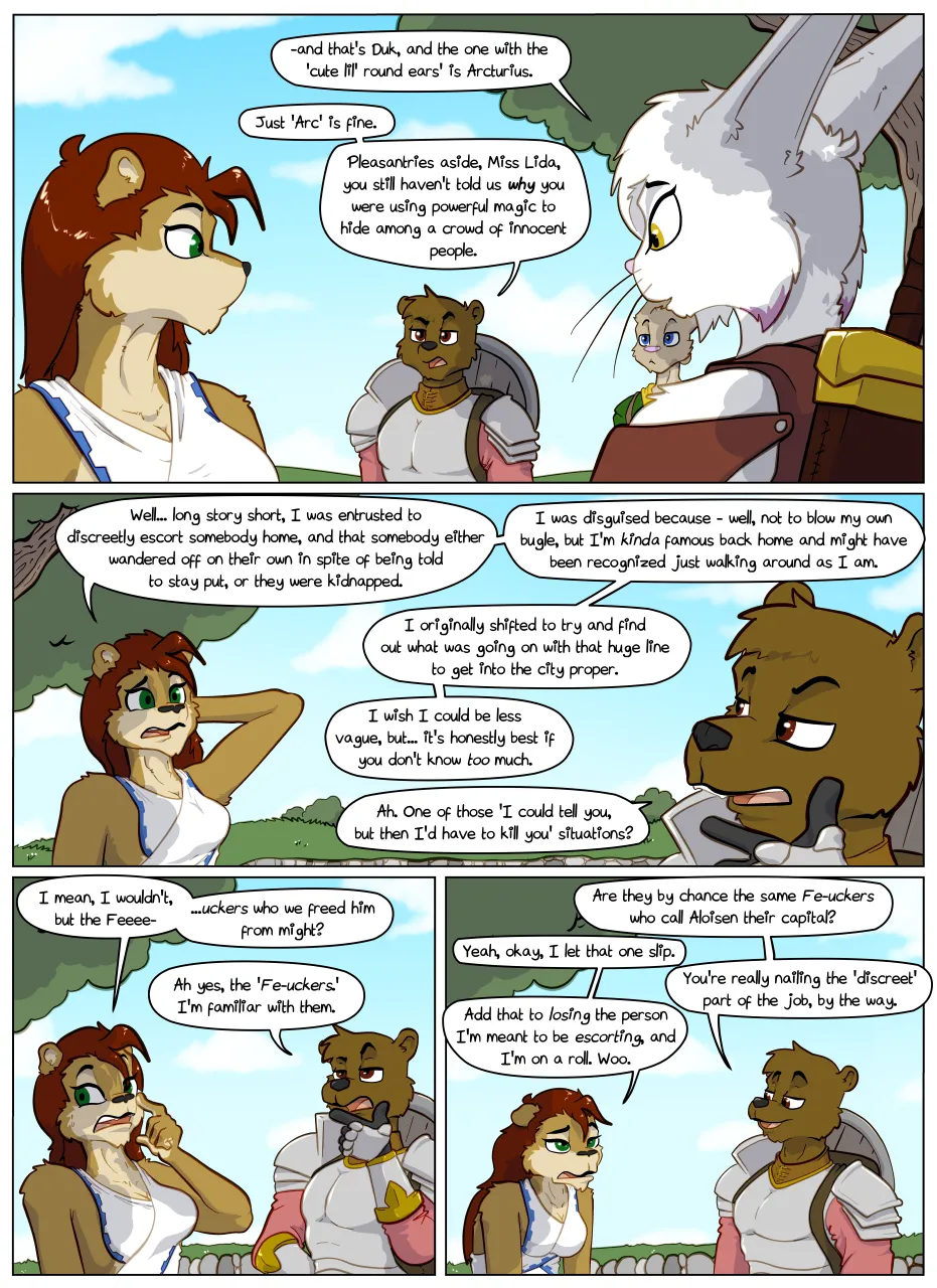Reyn Goldfur Caves and Critters Chapter 13 Ongoing - Image 37